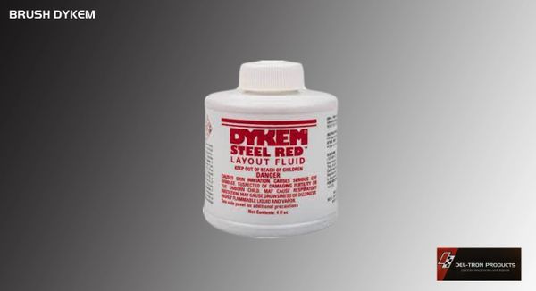 DYKEM STEEL RED BRUSH ON LAYOUT FLUID