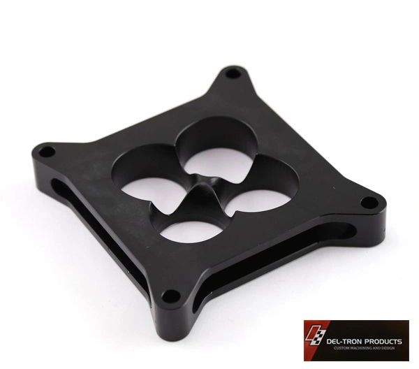 1" ALUMINUM 4150 CNC MACHINED CARB SPACER cylinder head flowbench testing custom fixtures tools