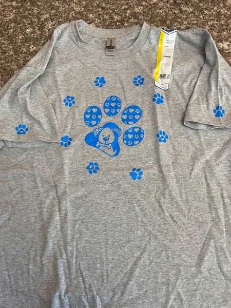 Dog in the Paw Adult shirt