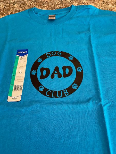 Dog Dad Club Adult T Shirt