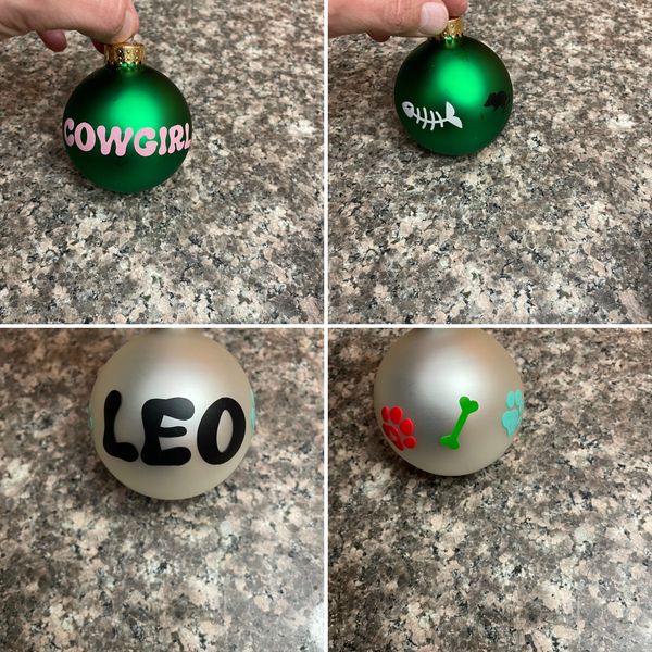 Customizable ornaments
