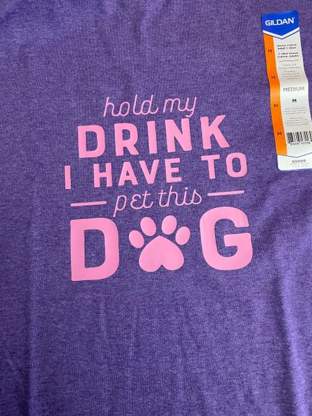 Hold my Drink Adult Tshirt