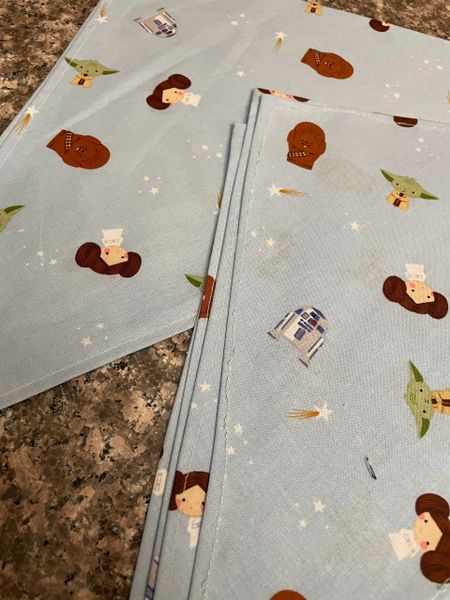 Star Wars on Lt blue