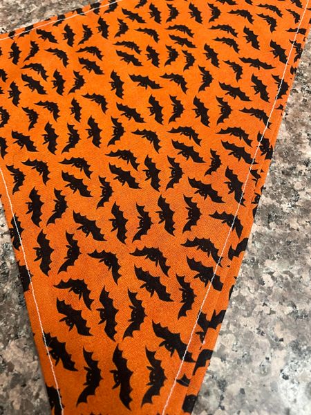 Bats on orange