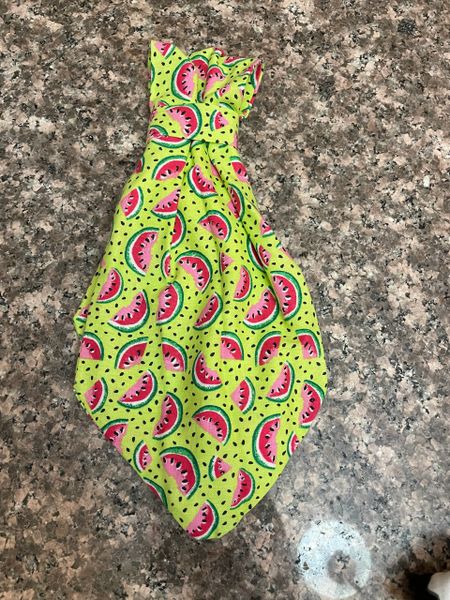 Watermelon collar neck tie