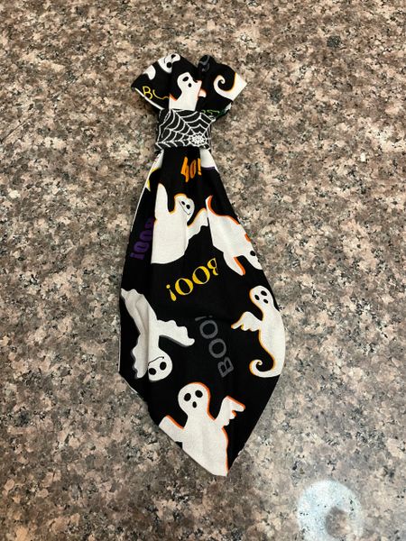 Halloween and butterfly collar neck tie
