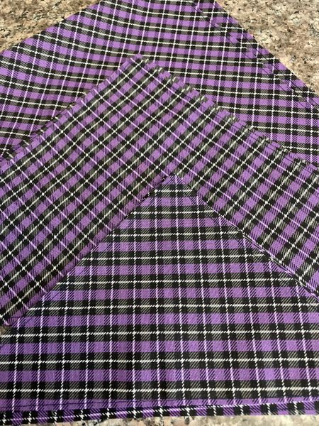 Purple plaid