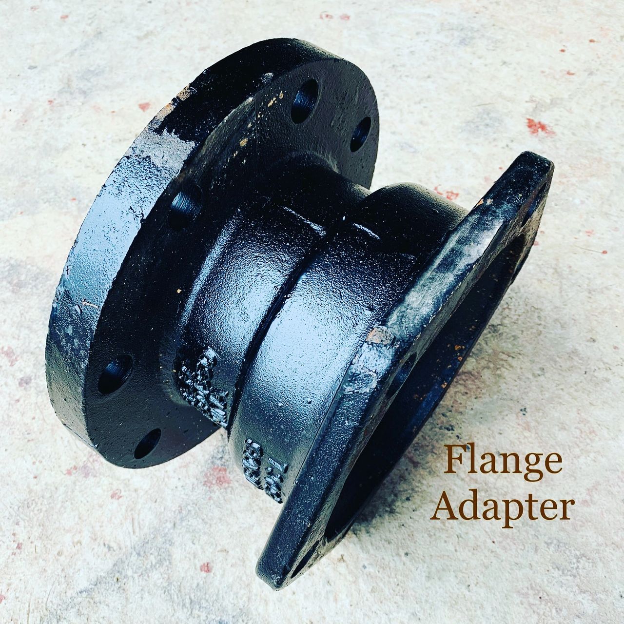Inch Mechanical Joint X Flange Adapter, Ductile Iron Construction