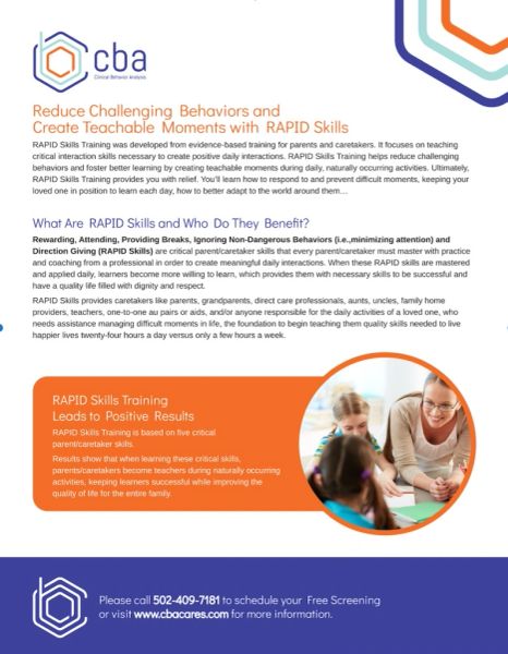 RAPID Overview Handout Digitally Emailed Only MUST Provide Email To Receive