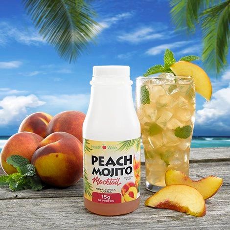 High Protein Peach Mojito Mocktail - 1ct. GF