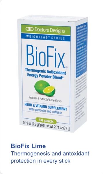 BioFix® Thermogenic Antioxidant Packets - Lime (14ct.)