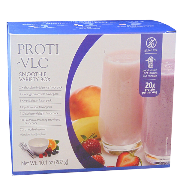 Smoothie Variety Box (Box includes 7 Smoothie Bases & 7 Mix-In Varieties)