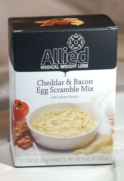 Egg Scrambles - Cheddar & Bacon (7ct) High Protein/Low Carb