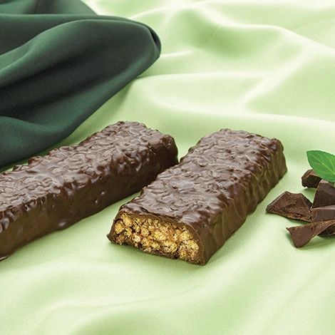 Divine Chocolate Mint Crisp Bar - 7ct. High Protein/Fiber GLUTEN FREE