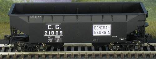 CENTRAL OF GEORGIA OFFSET 2 BAY HPR. G-CAL DECAL SET