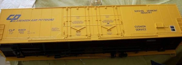 CLARENDON & PITTSFORD EVANS 53 FT BOXCAR HO DECAL SET
