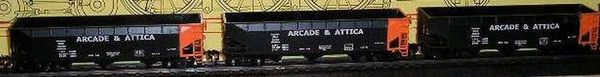 Arcade & Attica RR What If Hopper HO decal set