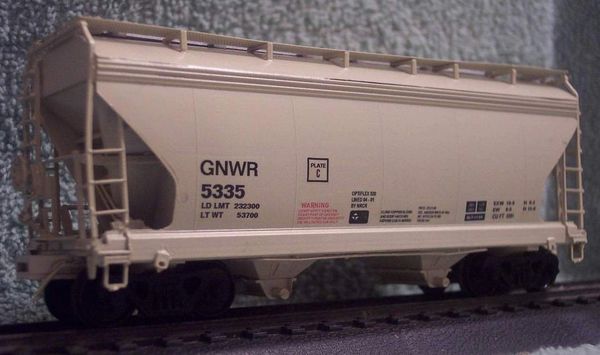 GENESEE & WYOMING HOPPER NEW GRAPHICS HO DECAL SET
