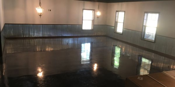 Polished concrete