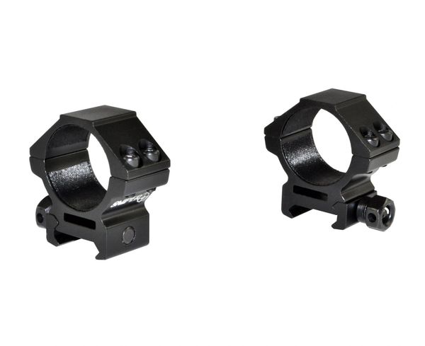 Low Profile 30mm Scope Rings for Picatinny System