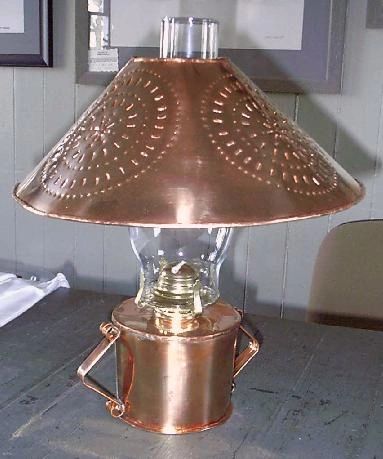 Copper deals oil lantern