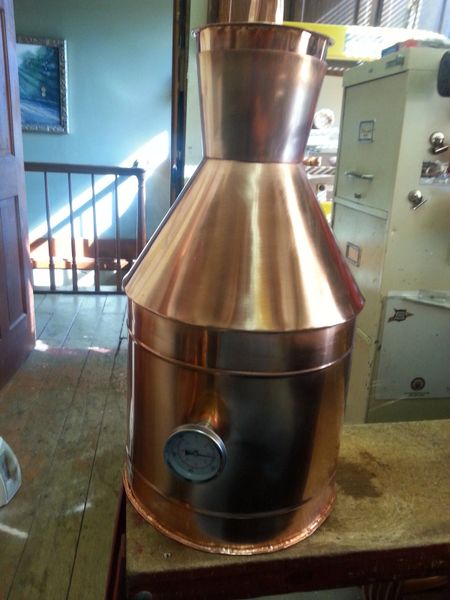 5 Gallon Copper Moonshine Still w/Thump Keg and Condensing Can
