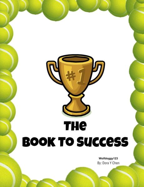 The Book to Success ( players score in tennis match )