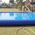 Big inflated swimming pool on rent