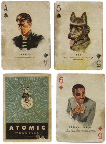 FALLOUT VEGAS VIDEO GAME-ILLUSTRATED LE DECK OF CARDS (52) | Eric Cash ...