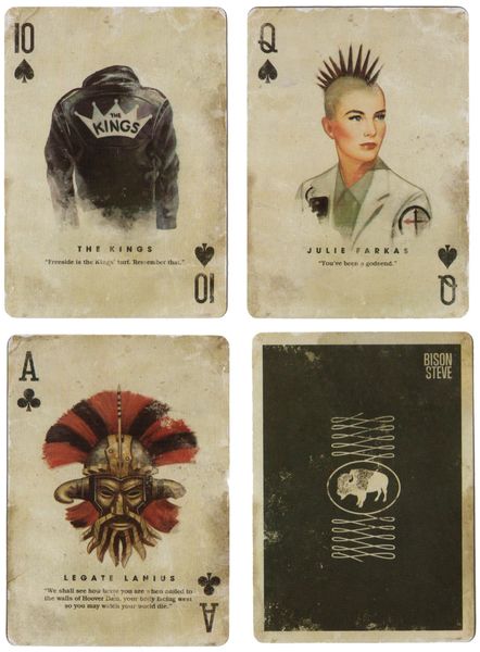 FALLOUT VEGAS VIDEO GAME-ILLUSTRATED LE DECK OF CARDS (52) | Eric Cash ...