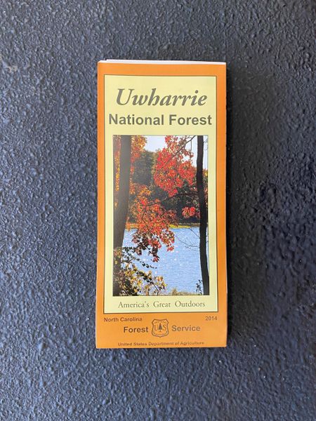 Uwharrie National Forest Map - Rs=w 600,h 600