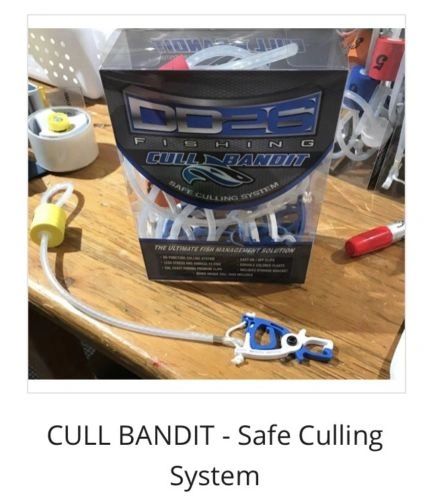  DD26 Fishing Cull Bandit Complete Fish Culling System with 7  Unique Cull Tags : Sports & Outdoors