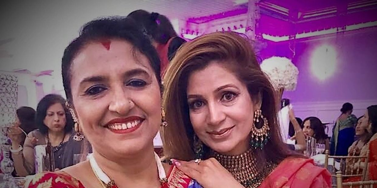 Ms. Shaal with her Guru Jaswinder Kaur at The Light of Kathak Dance Academy in Folsom and Mather.
