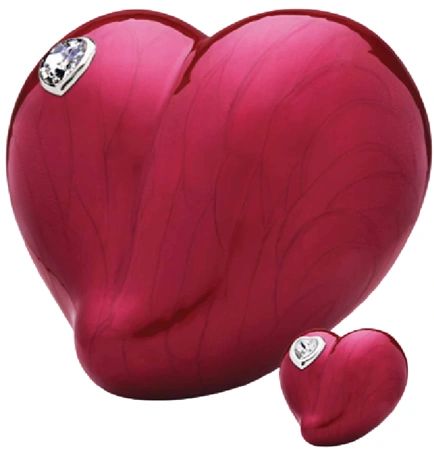Love Heart Pear Red