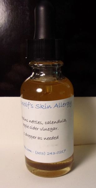 Little Wolf Skin Allergy