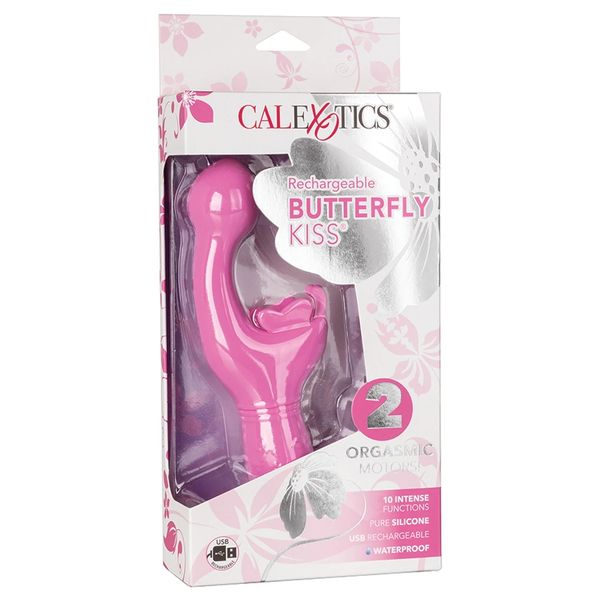 Rechargeable Butterfly Kiss Pink Adult Novelties Adult Dvd Lingere