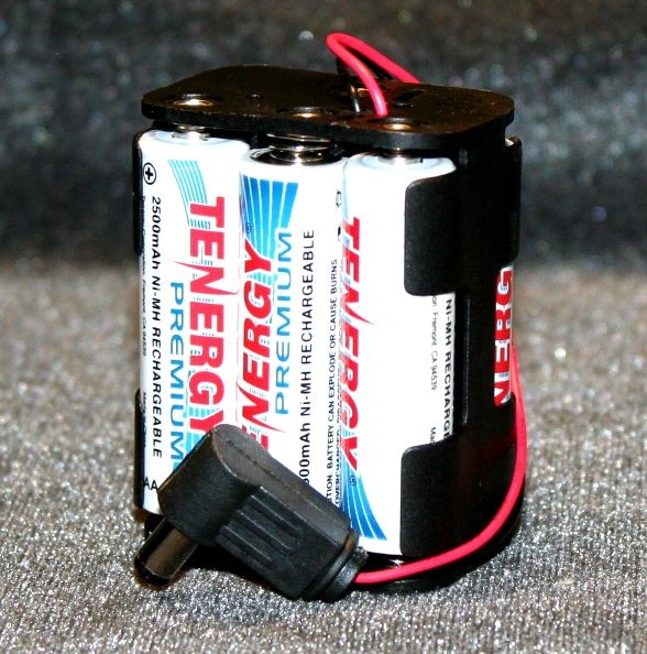 6 AA Battery Pack and NiMH Batteries | Patton Robotics LLC