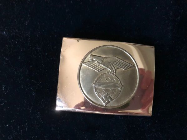Zeppelin crew member belt buckle