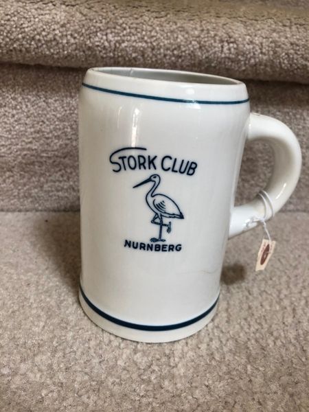 Beer Stein from the Stork Club Nurnberg Trials