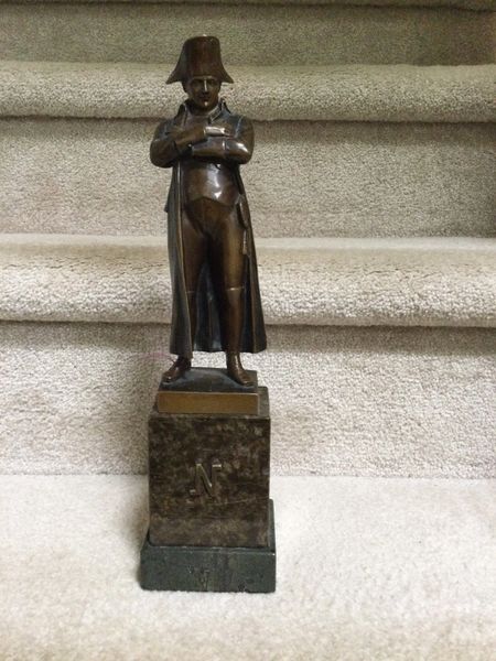 Bronze statue of Napoleon Bonaparte