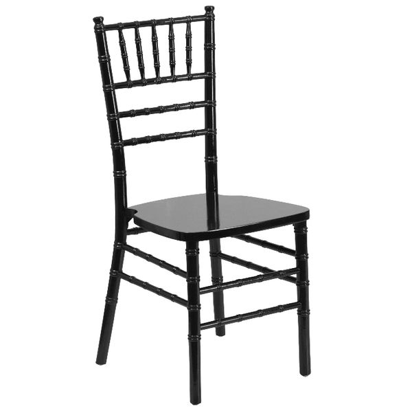 Rent the Black Chiavari Chair Black Cushion Standard