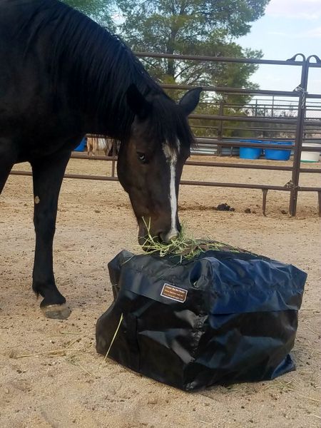 Grazer Bag Slow Feeder Full Top Panel Grazer Bags Feed Bags