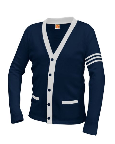 Ladies/Girls Middle School Cardigan Sweater - Blazer Alternative