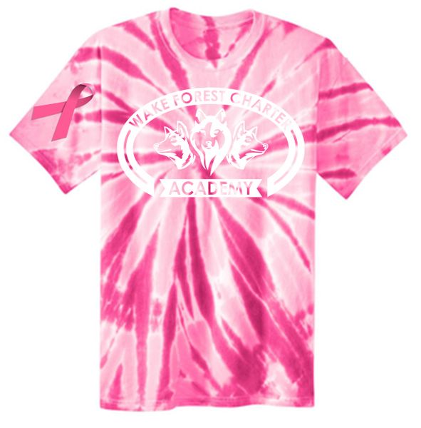 WFCA Breast Cancer Awareness Spirit Tie Dye Tee