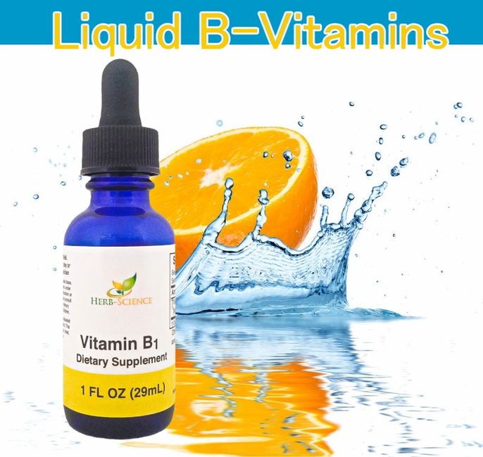 Liquid BVitamin Drops HerbScience