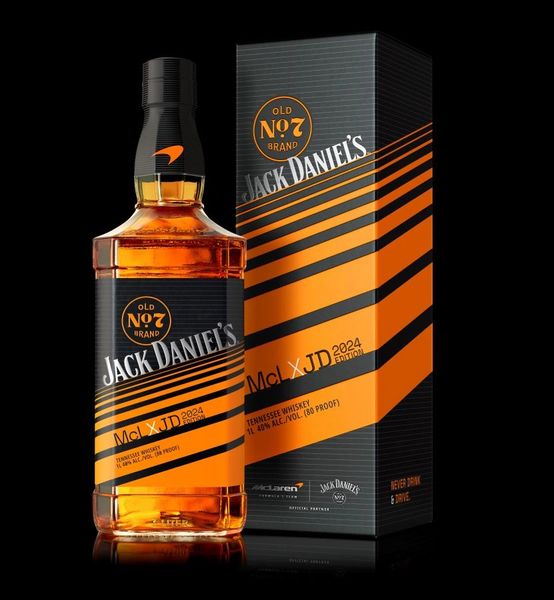 Jack Daniel's & McLaren Racing Limited Edition 2024 McLXJD 1 Liter