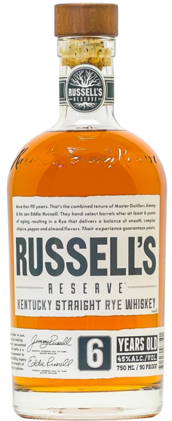 RUSSELL'S RESERVE 6 YEAR OLD RYE