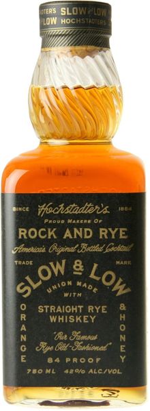 Hochstadter's Slow & Low Rock & Rye Whiskey