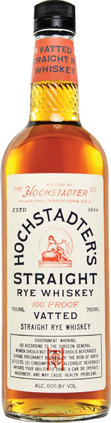 Hochstadter's Vatted Straight Rye Whiskey