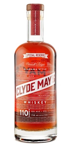 Clyde May's Conecuh Ridge Alabama Style Special Reserve Whiskey